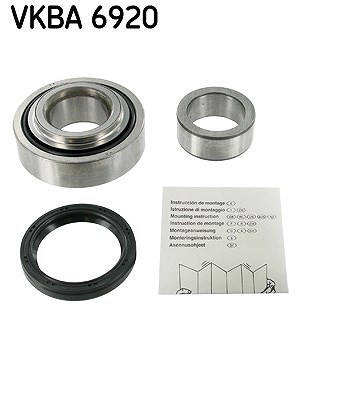 Skf kit cuscinetti ruota - kit, asse