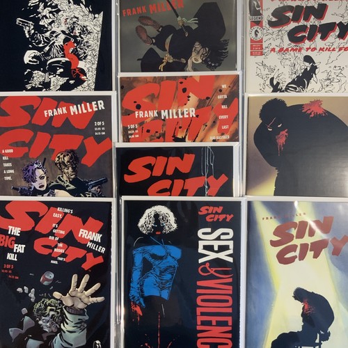 Lotto fumetti sin city frank - lotto,