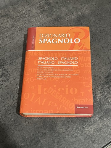 Dizionario spagnolo italiano - dizionario,