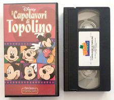 Vhs I Capolavori Di Topolino