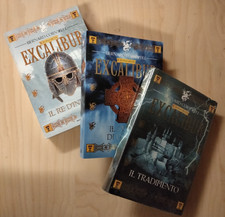 3 LIBRI del romanzo di - EXCALIBUR - di Bernard Cornwell 