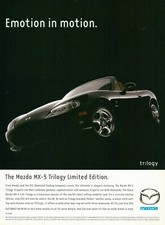 MAZDA CAR Magazine Print Adver