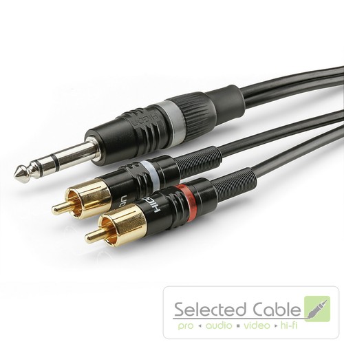 90cm jack rca - rca, adapter-