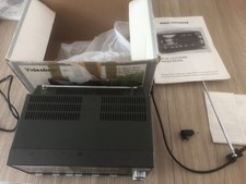 COMBI RADIO RÉVEIL + TV NOIR ET BLANC VIDEOLOGIC 3705 EN BOÎTE + NOTICE TESTÉ