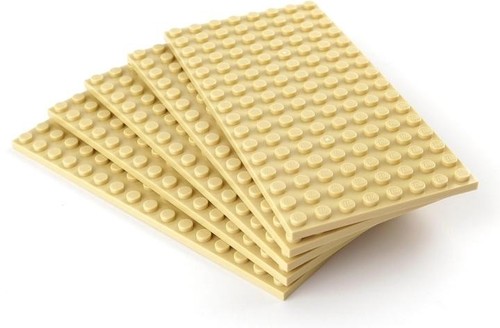 Lego basi plate - 8x16, 16