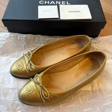 Ballerine Chanel ballerine oro