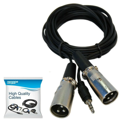 Cavo xlr mm a doppio - 3,5,
