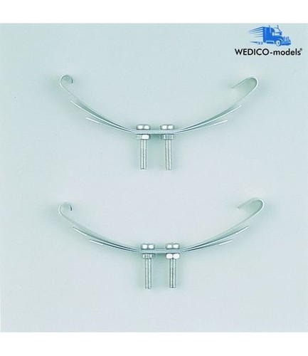 Wedico set molle - molle, acciaio