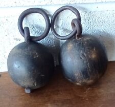 ANTICHI PESI IN LEGNO MASSICCIO