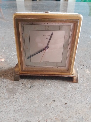 Vintage art deco zenith alarm - deco,