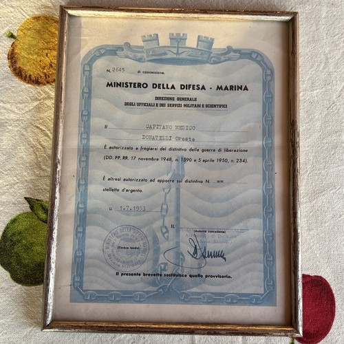 Diploma marina militare - diploma,