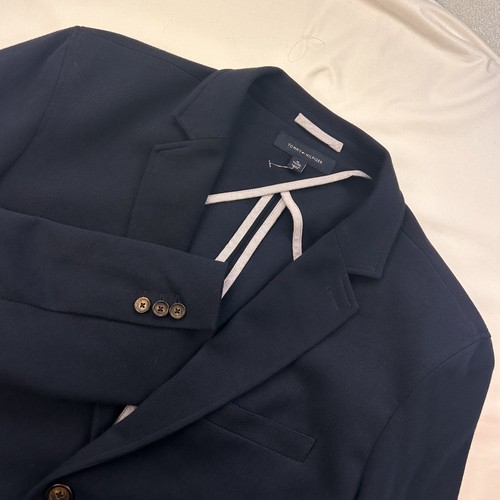 Blazer tommy hilfiger - uomo, blu