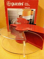Porta Torte in plastica rosso vintage della Guzzini.  
