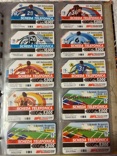 Lotto carte telefoniche - di,
