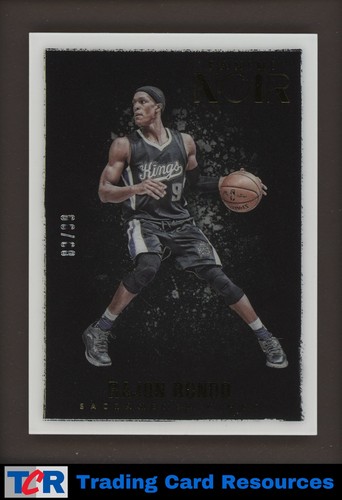2015 panini noir - noir, rajon