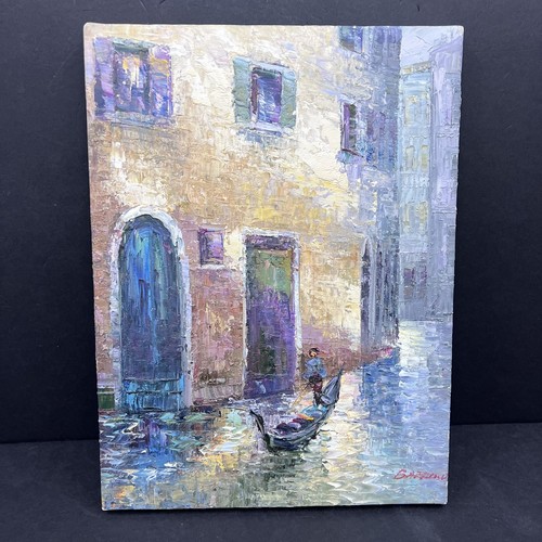 Gondola canale veneziano