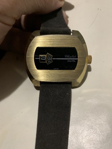 Orologio chalet anni - oro, e