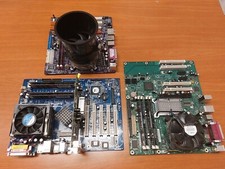 Set motherboard + Set varie schede video, rete, usb,   usate