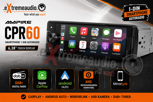 Ampire cpr60 smartphone - ampire, 1-din