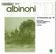 2xcd albinoni concertos - albinoni,