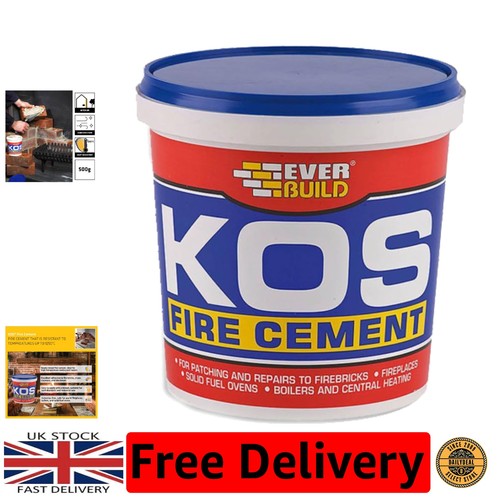 Kos black fire cement - kos,