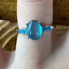 Aurora Moonstone Blue Apatite