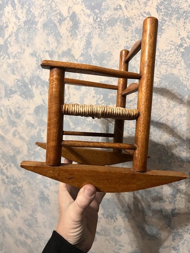 Sedia dondolo vintage in - sedia,