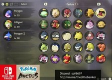 Pokemon leggende arceus scegli - arceus,