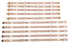 KIT 10 BARRE LED 440+376 MM (BN96-34791A / BN96-34792A) PER TV SAMSUNG