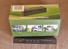 Matrice HDMI 2x4 switch e