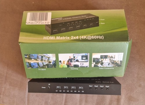 Matrice hdmi 2x4 switch - hdmi,