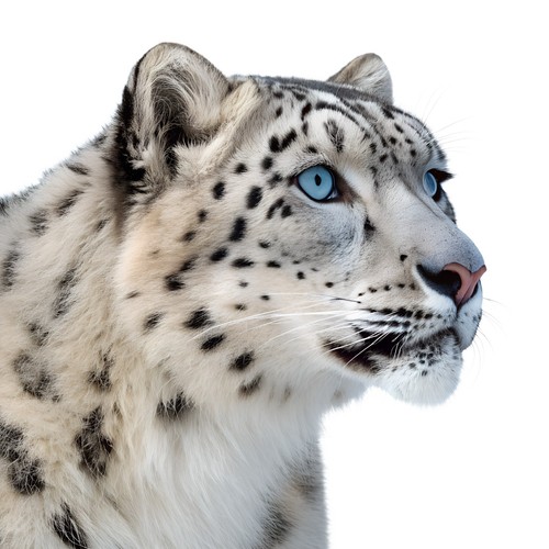 Adesivi leopardo delle nevi - leopardo,