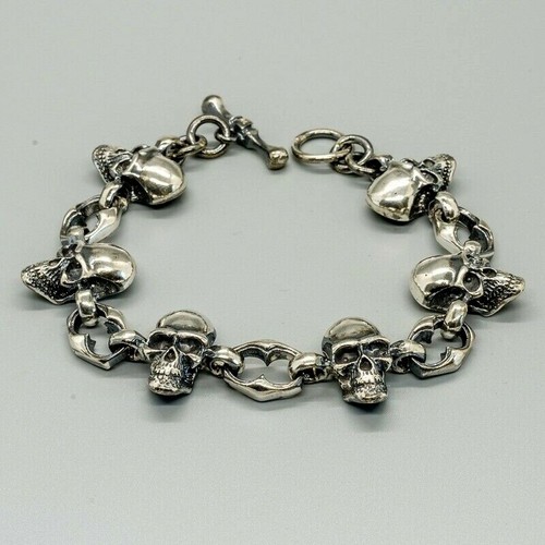 Teschio collegamento bracciale - collegamento,