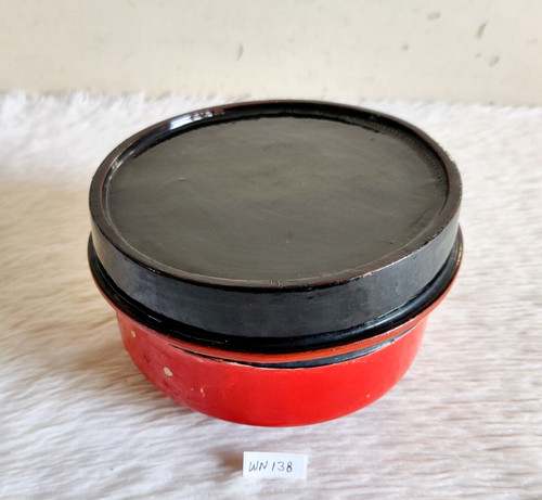 Antico fatto mano rosso e - fatto, a