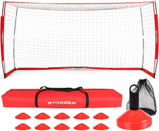 Set gol calcio cortile con