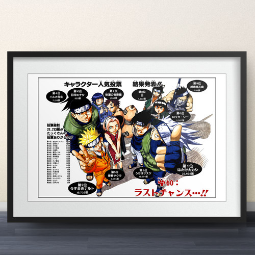Stampa naruto color spread - naruto,
