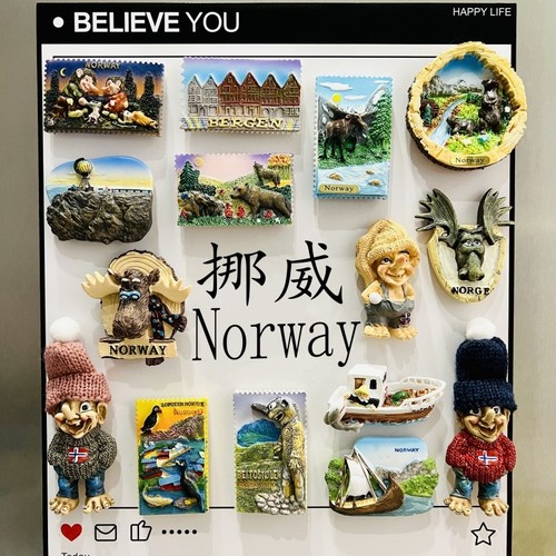 Calamita frigo città - , norvegia