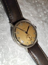 OROLOGIO  NORMANA anteguerra con carica a molla MOLTO BELLO e BEN FUNZ.