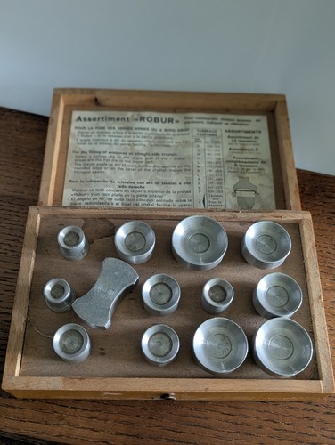 Robur crystal press dies set - crystal,