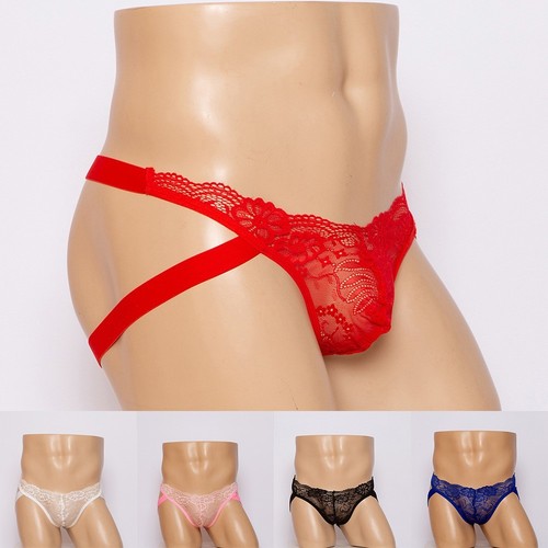 Mutandine uomo sexy pizzo