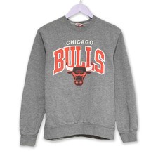Felpa NBA Chicago Bulls grigia