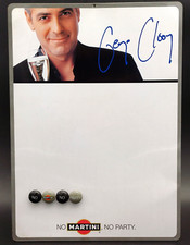 MARTINI - GEORGE CLOONEY LAVAGNA METALLICA CON CALAMITE