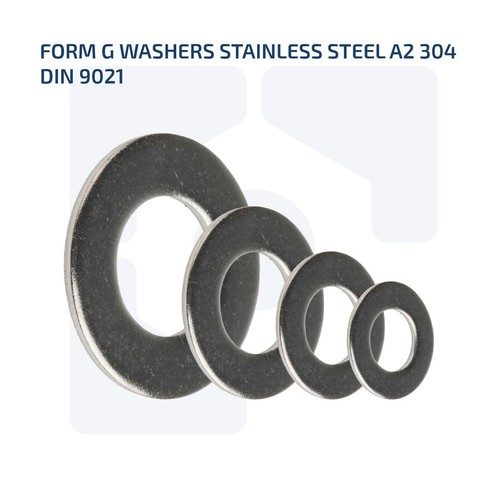 M14 flat form wide - m14, washers