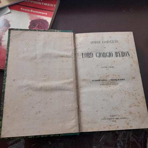 Lord giorgio byron opere - giorgio,