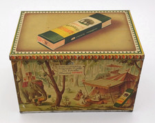 ESTRATTO OLANDESE ELEFANTE SCATOLA DI LATTA ANNI '30 - DA COLLEZIONE