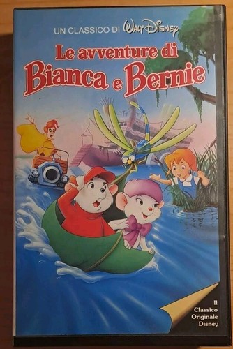 Vhs walt disney bianca - bianca, e
