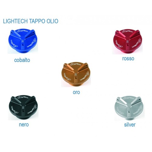 Tappo olio ergal lightech - ergal,