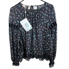 PINKO Maniglia blusa nera top