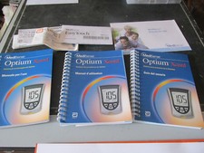MediSense Optium Xceed Guida Diabetes Monitoring System *USERS GUIDE*