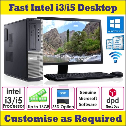 Fast dell core i5 pc - dell/hp,